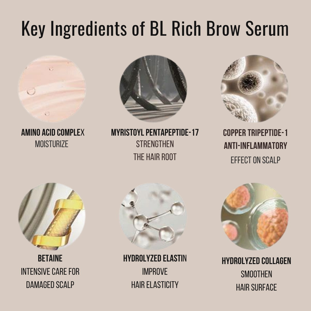 Rich Brow Serum by BL Lashes 10mL